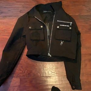 Black grunge jacket